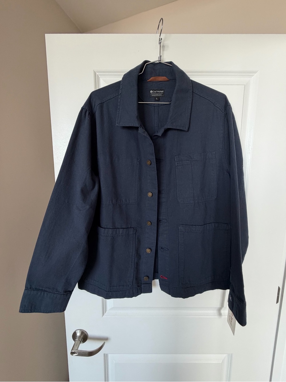 Outerknown Dark Navy Utility Jacket for Women